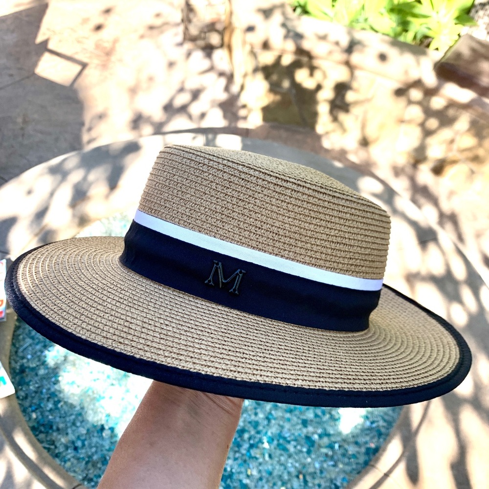 Brand new elegant “M” initials hat